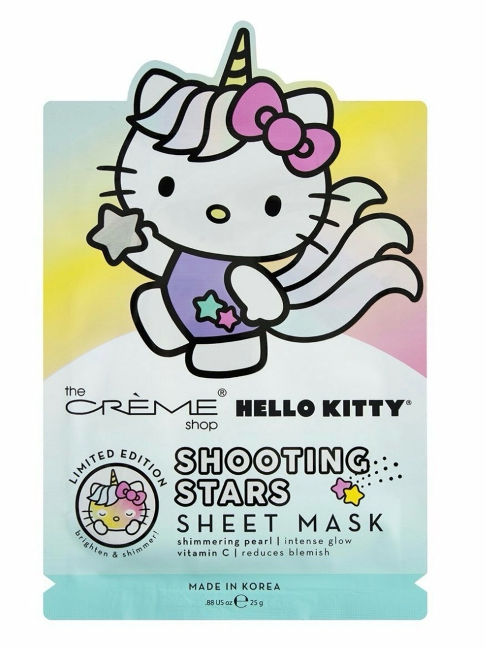 The Crème Shop Hello Kitty Shooting Stars Sheet Mask - White/Purple